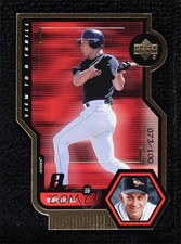 1999 Upper Deck View to Thrill Triple Gold Die-Cut /100 Cal Ripken Jr #V7 HOF