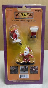 MTH Rail King 30-11089 3-Piece Santa Figure Set - Picture 1 of 2