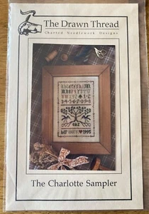 The Drawn Thread THE CHARLOTTE SAMPLER Cross Stitch Pattern Chart - Picture 1 of 3
