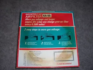 Kmart KA-50 Air Filter - Picture 1 of 1