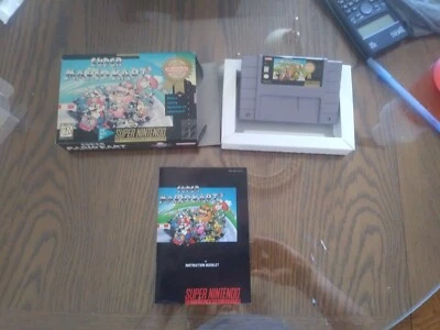Super Mario Kart (Super Nintendo, 1992) Cib great condition (see description). - Image 1 of 4
