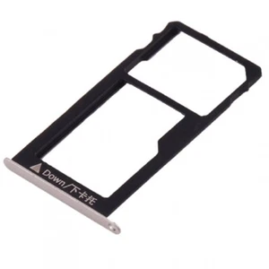 BANDEJA SIM COMPATIBLE PARA HUAWEI HONOR 5X / GR5 REPUESTO LATERAL PLATA GRIS - Imagen 1 de 1