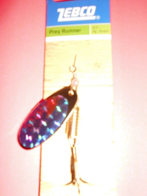 PREY RUNNER Gr 5 9g ZEBCO SPINNER FARBE ROTAUGE für HECHT ZANDER BARSCH ANGELN - Bild 1 von 1