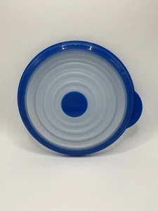 TUPPERWARE Bungee 5376 Flexibler Deckel Ø 16,5 cm Schüssel D98 Quick-Chef Blau - Bild 1 von 2