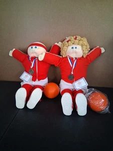 Lot X 2 Cabbage Patch Kids, 1984 World Class Edition, Fanny Portia, Boris Felix, C9 - Bild 1 von 21
