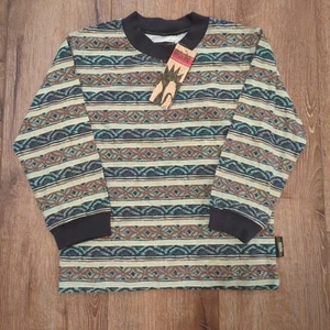 VTG Gotcha Boy's Size Medium Shirt Surf Skate Aztec Stripe Pattern Made in USA - Picture 1 of 6
