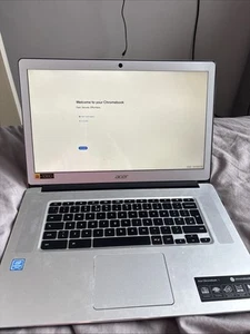 Acer Chromebook 15 (CB515-1HT-P099) - Intel Pentium 4GB RAM 64GB SSD Touchscreen - Picture 1 of 4