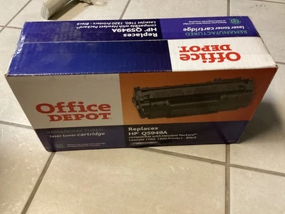 Cartucho de tóner láser Office Depot reemplaza HP Q5949A negro NUEVO Foto 1 de 4