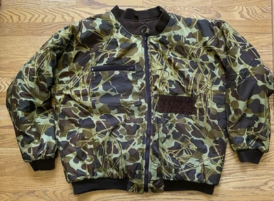 Chaqueta de bombardero deportiva forrada acolchada camuflada Gamehide Flyway de colección 2XL Foto 1 de 4