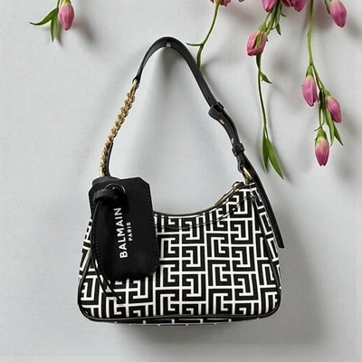 Bolso de hombro Balmain negro B-Army (al por menor $1195) Foto 1 de 4