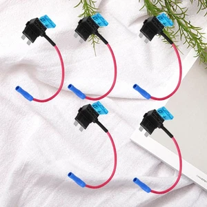  5 PCS Automotive Fuse Circuit Connector Automobile Holder Car Joint - Picture 1 of 11