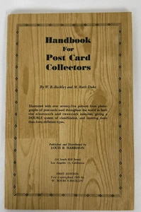 1949 Handbook for Post Card Collectors-1st Edition--W. Bourcy Beckley-Paperback - Picture 1 of 6