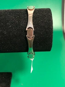 Bracciale donna a maglie in argento sterling 925 7 1/4" - Foto 1 di 8