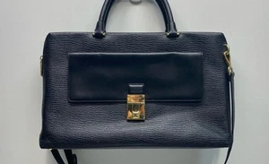 Ted Baker Textured Leather Satchel Top Handle Bag - Picture 1 of 7
