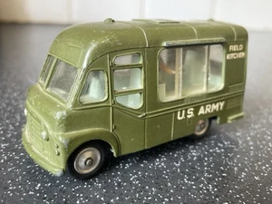 Corgi Toys Original 359 Smiths Carrier Van US Army Field Kitchen - Imagen 1 de 11