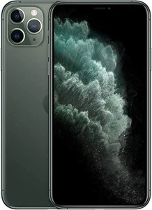 Apple iPhone 11 Pro Max 64GB Midnight Green - Unlocked - 100% Battery - Good - Picture 1 of 6