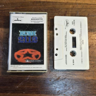 Rush - 2112 - Cassette Tape - 1976 - Mercury - Image 1 of 2