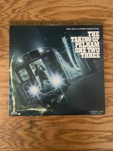 "The Taking of Pelham One Two Three" Laserdisc LD Deluxe Letterbox Edition - Picture 1 of 2
