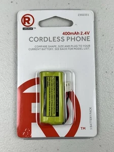 Radioshack 2.4V 400mAh Ni-MH Cordless Phone Battery (2302351) - Picture 1 of 2