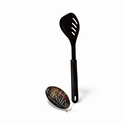 Calphalon Nylon Slotted Spoon 13.5" L Black Utensil Heat Resistant 400 Degrees - Image 1 of 3