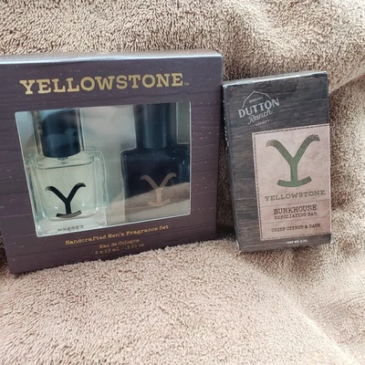 Nuevo spray de colonia Yellowstone Original & Ride para hombre 2 X 15 ml + 5 oz.  Cuerda Foto 1 de 2