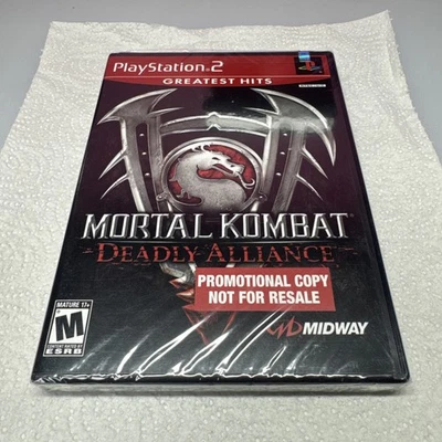 MORTAL KOMBAT: Deadly Alliance PS2 NUEVO SELLADO Promo Copia NO PARA REVENTA  Foto 1 de 4
