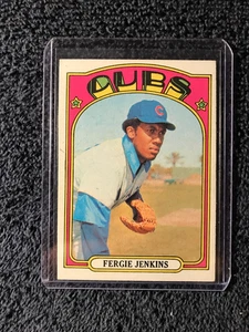 1972 Topps Baseball # 410 Fergie Jenkins HOF - High Grade - Bild 1 von 2
