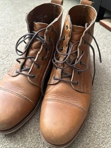 Helm Cap-tow Semi-dress Boots 9.5D Made In The USA - Picture 1 of 6