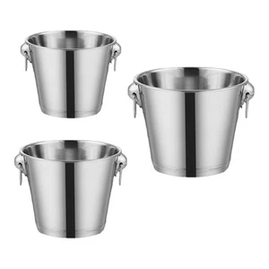 Isolierter Eiskübel große Kapazität mit Griff für Küche Heimgebrauch - Bild 1 von 22