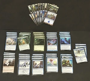 Pauper Blue Green Big Creatures - MTG Magic 60 Card Deck - Picture 1 of 2
