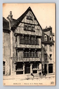 NEURDEIN Freres ND PHOT Haus der Königin Anne Morlaix Frankreich Postkarte - Bild 1 von 4
