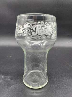 "Vaso de refresco Pepsi Cola con letras blancas de 6"" de alto logotipo vintage de los años 70" Foto 1 de 3