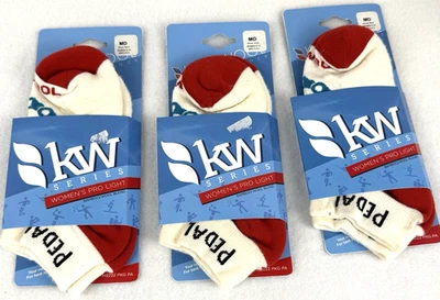 Kentwood Women's Pro light Bicycle/Golf Socks Medium size 6-10 3 pair NEW - Image 1 of 3