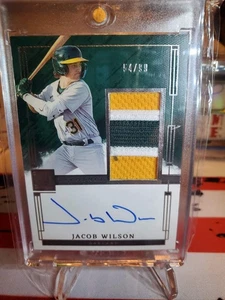 2024 Panini Impeccable - Elégance Prospect Jersey Autographs Jacob Wilson... - Picture 1 of 3