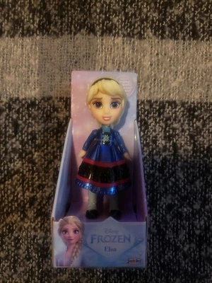 Disney Frozen Posable Mini Muñeca Niño Miniatura 3" PRINCESA ELSA por Jakks Foto 1 de 4