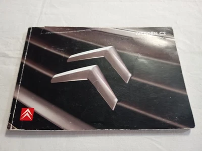 Libretto Uso Manutenzione CITROEN C2 libretti Service 2003 - Immagine 1 di 2