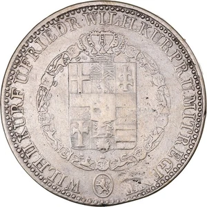 [#1065204] Coin, German States, HESSE-CASSEL, Wilhelm II and Friedrich Wilhelm,  - Picture 1 of 2