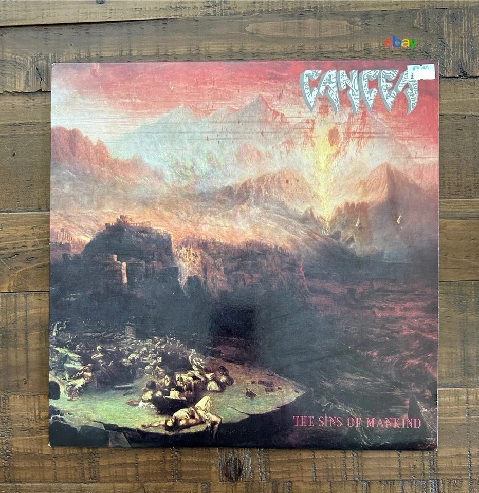 Cancer – The Sins Of Mankind (LP, 1993) - Image 1 of 4