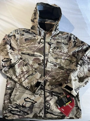 NWT Under Armour Storm Barren Camo Hunting Jacket Gore Windstopper Men’s Size L - Image 1 of 4