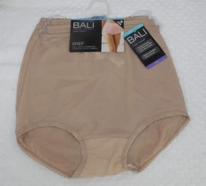 New set of 3 BALI SKIMP SKAMP full seat coverage BRIEFS dfa633 BEIGE SMALL/5 - Picture 1 of 4