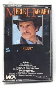 MERLE HAGGARD / HIS BEST CASSETTE *MINT* 1985 MCA RECORDS ~ THE RUNNING KIND - Picture 1 of 4