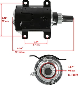 Arranque para John Deere AM30931 36680 33605 33202 35763 35876 HM70-100 ST28 - Imagen 1 de 5