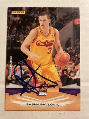 2009 Panini Sasha Pavolic Autographed Card Phoenix Suns #280 CB1435 - Image 1 of 2