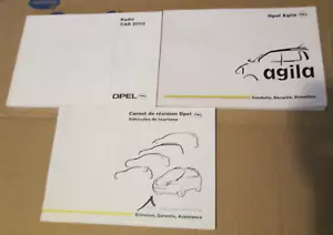 guide manuel utilisation entretien Opel Agila A notice autoradio - Bild 1 von 2
