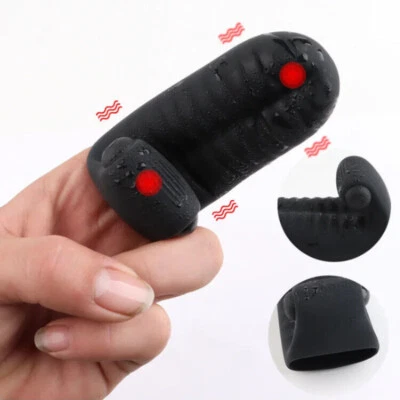 Finger Vibrating Bondage Waterproof Massager for Women Glove Bullet Panties BDSM - Image 1 of 4