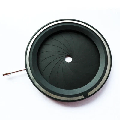 4-60MM Iris Diaphragm Aperture Condenser 18 Blades Camera Microscope Adapter - Image 1 of 4