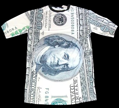 Рубашка мужская Ben Franklin N1 Los Angeles хип-хоп уличная одежда размер маленький  - Изображение 1 из 4