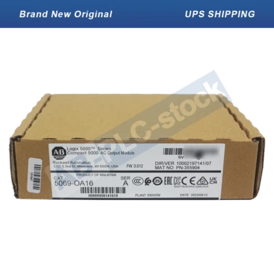 Allen Bradley 5069-OA16 Compact 5000 AC Output Module 120 & 240VAC Output - Image 1 of 4