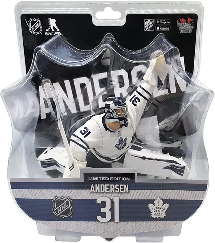 Frederik Andersen Toronto Maple Leafs 2020-21 Imports Dragon 6" Player Figure Cover