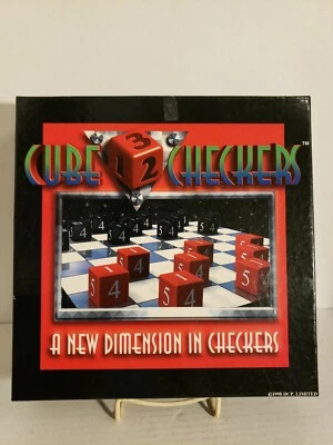 Cube Checkers Game - A New Dimension in Checkers 1998 - Bill Cosby endorsed. - Image 1 of 4